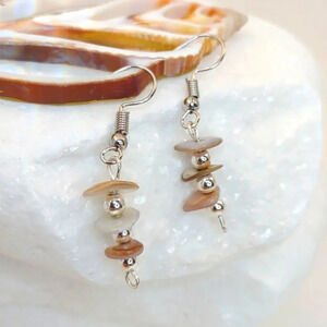 Abalone Shell Earrings Handmade